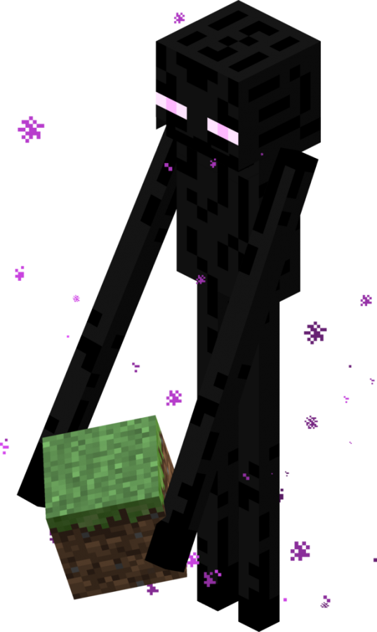 Файл:Enderman Block.png - Playzone: Minecraft